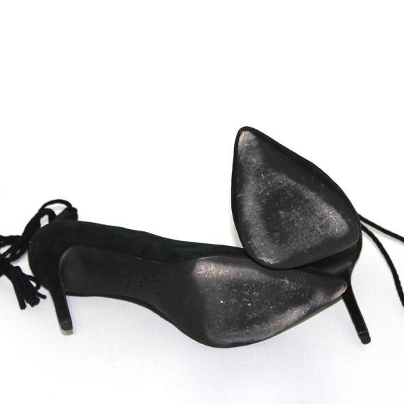 Joie Angelynn Ankle Tie Pointed Toe Pumps Stiletto Heels Size 39 - Picture 7 of 8